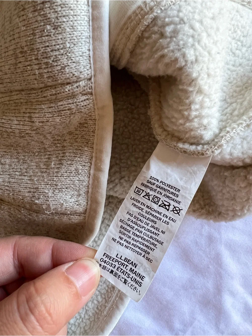 L.L. Bean Women’s Size Medium Sweater Fleece Pullover